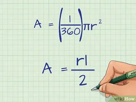 Imagen titulada Calculate the Area of a Sector Step 5