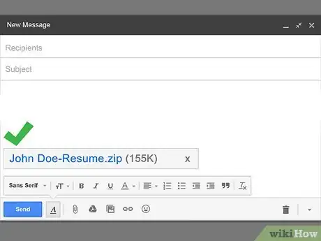 Imagen titulada Email a Resume Step 8