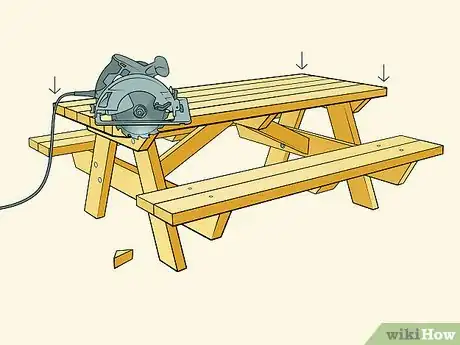 Imagen titulada Build a Picnic Table Step 17