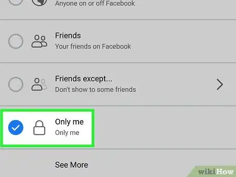 Imagen titulada Hide Mutual Friends on Facebook on Android Step 7