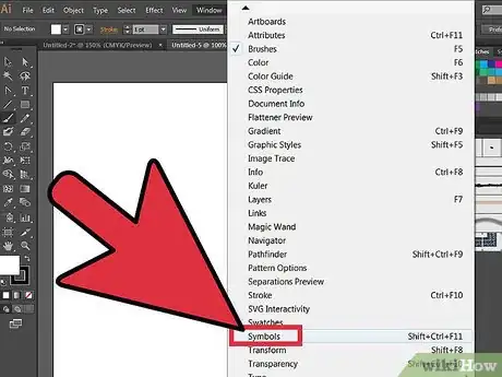 Imagen titulada Add a Symbol in Illustrator Step 4
