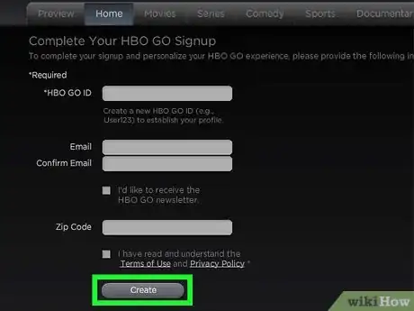 Imagen titulada Activate HBO Go on PC or Mac Step 7