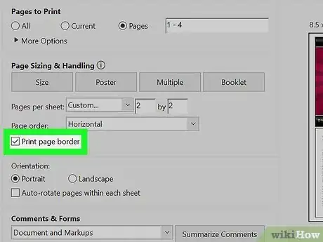 Imagen titulada Print Multiple Pages Per Sheet in Adobe Reader Step 8