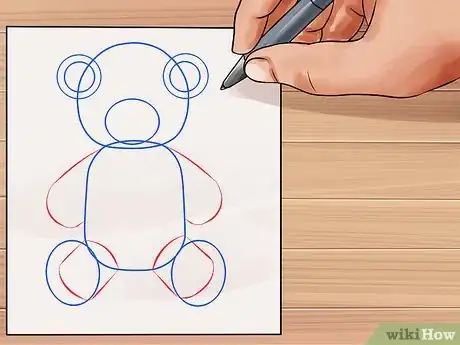 Imagen titulada Draw a Teddy Bear Step 29