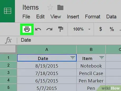 Imagen titulada Set Print Area on Google Sheets on PC or Mac Step 4