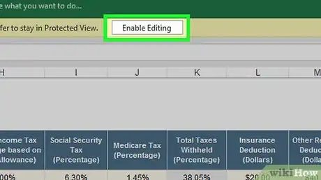 Imagen titulada Prepare Payroll in Excel Step 4