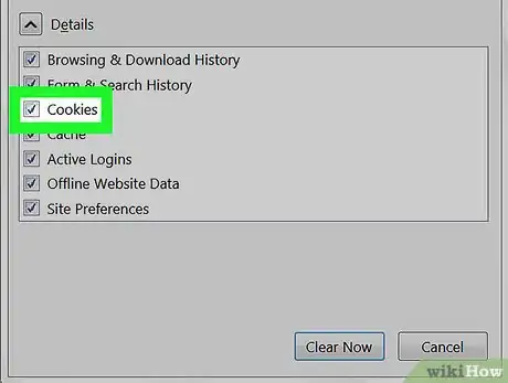 Imagen titulada Clear Cookies in Firefox Step 8