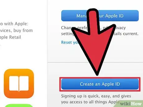 Imagen titulada Get an Apple ID Step 1