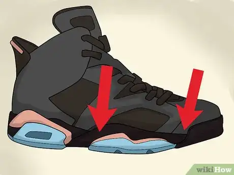 Imagen titulada Tell if Jordans Are Fake Step 10