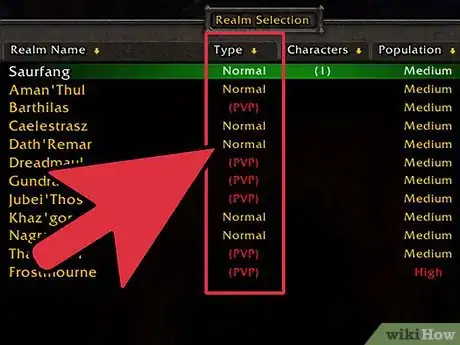 Imagen titulada Choose the Perfect Server_Realm for World of Warcraft Using Realm Pop Step 1