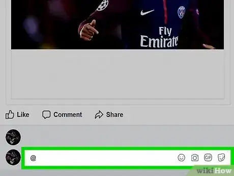 Imagen titulada Comment on Facebook Step 9
