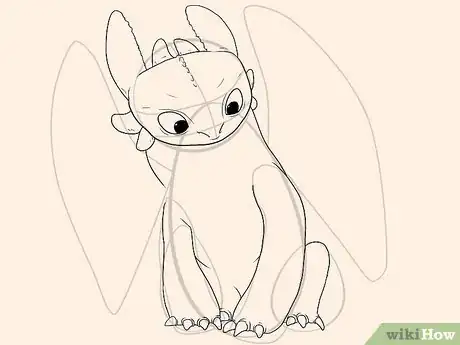 Imagen titulada Draw Toothless Step 9