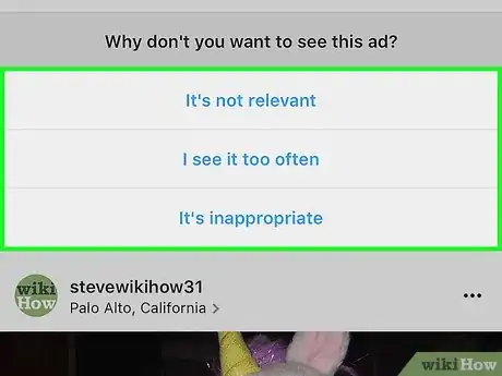 Imagen titulada Hide Ads on Instagram Step 6