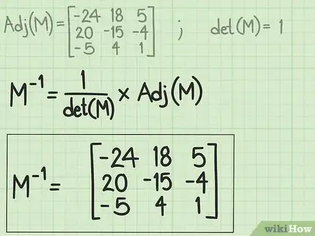 Imagen titulada Find the Inverse of a 3x3 Matrix Step 5