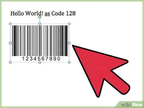 Imagen titulada Create Barcodes in Word Step 10