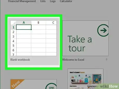 Imagen titulada Create a Graph in Excel Step 2