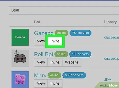 Imagen titulada Add a Bot to a Discord Channel on a PC or Mac Step 2