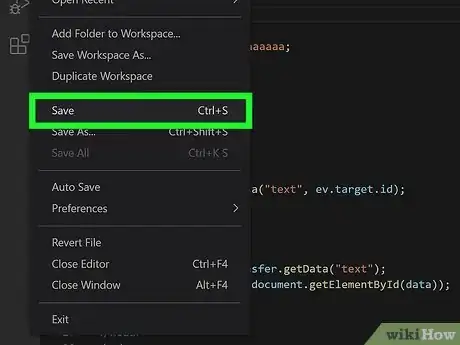 Imagen titulada Run a HTML File in Visual Studio Code Step 3
