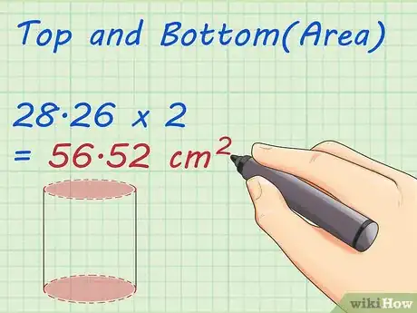 Imagen titulada Find the Surface Area of Cylinders Step 9