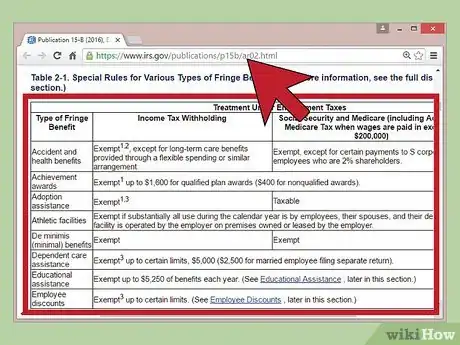 Imagen titulada Calculate Fringe Benefits Step 18