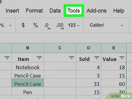 Imagen titulada Run a Script on Google Sheets Step 3