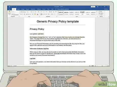 Imagen titulada Create a Website Privacy Policy Step 11