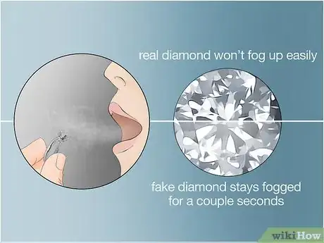 Imagen titulada Tell if a Diamond is Real Step 1