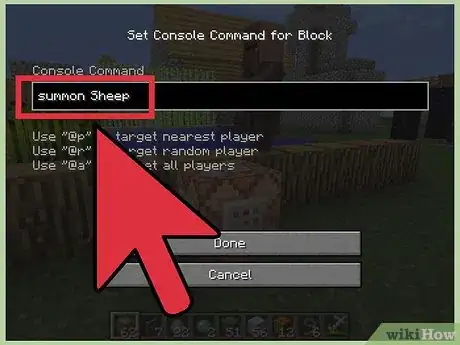 Imagen titulada Use Command Blocks in Minecraft Step 7