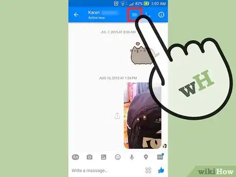 Imagen titulada Make Free Voice and Video Calls with Facebook Messenger Step 10