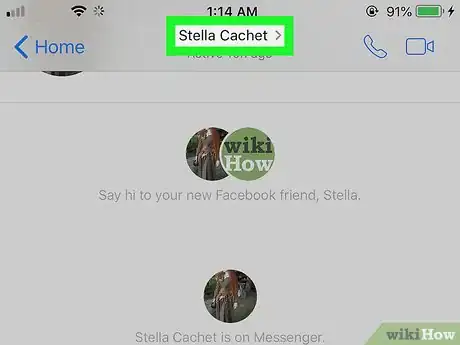 Imagen titulada Delete a Contact on Messenger Step 3