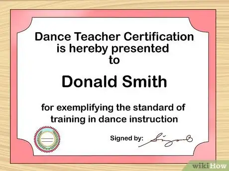 Imagen titulada Become a Dance Teacher Step 5