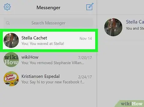 Imagen titulada Delete a Contact on Messenger Step 7