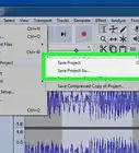 manipular el audio tus grabaciones manualmente con Audacity