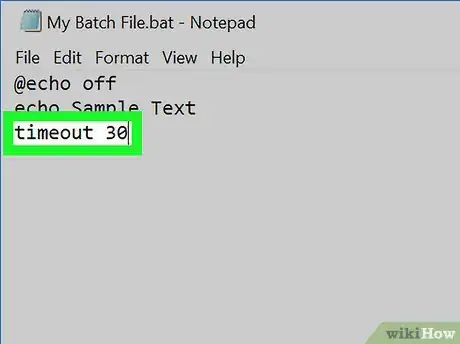 Imagen titulada Delay a Batch File Step 6