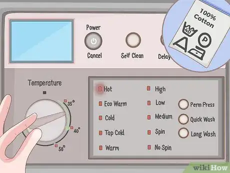 Imagen titulada Use Bleach in Your Washing Machine Step 1