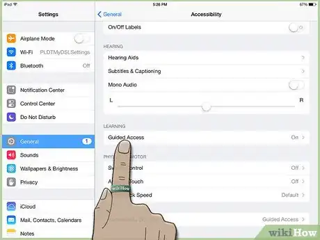 Imagen titulada Use Guided Access to Disable Parts of an iPad Screen Step 3