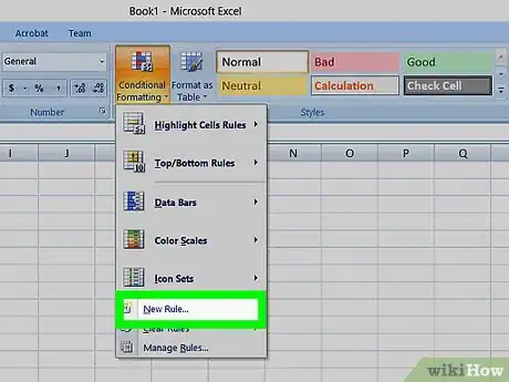 Imagen titulada Apply Conditional Formatting in Excel Step 5