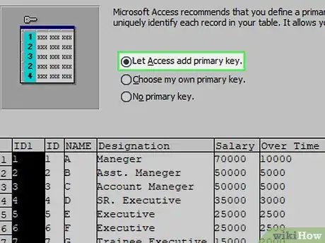 Imagen titulada Create a Database from an Excel Spreadsheet Step 19