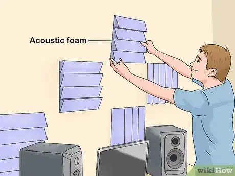 Imagen titulada Hang Acoustic Foam Step 1