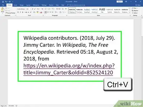 Imagen titulada Cite Wikipedia Step 7