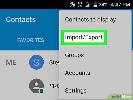 Imagen titulada Export Contacts on Android Step 4