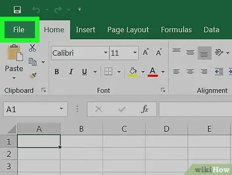 Imagen titulada Convert Notepad to Excel Step 2