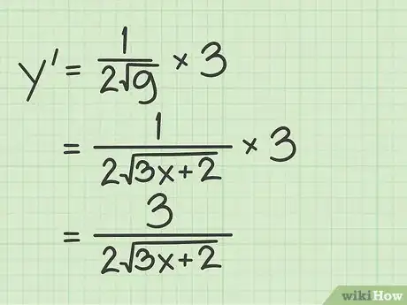 Imagen titulada Differentiate the Square Root of X Step 8