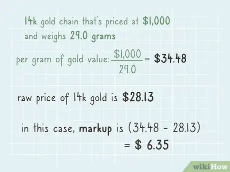 Imagen titulada Price a Gold Chain by the Gram Step 6