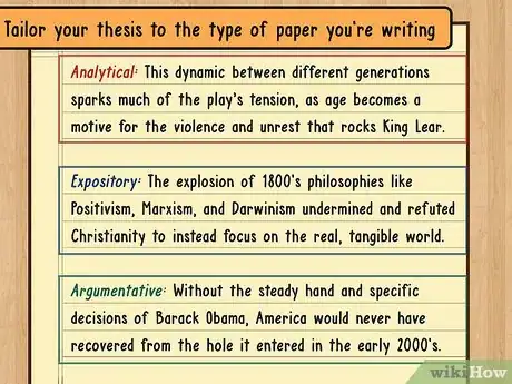 Imagen titulada Write a Thesis Statement Step 2