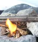 prender fuego sin cerillos o encendedor
