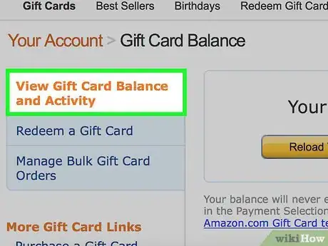 Imagen titulada Check an Amazon Giftcard Balance Step 5