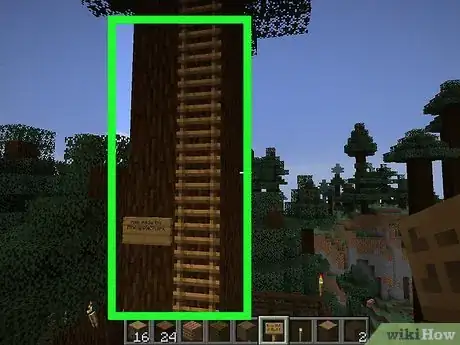 Imagen titulada Make a Treehouse in Minecraft Step 3