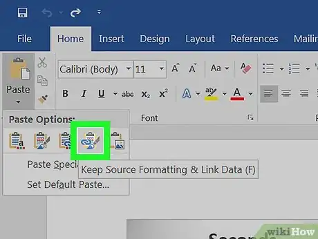 Imagen titulada Convert Excel to Word Step 11