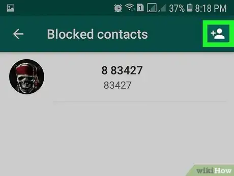Imagen titulada Block Contacts on WhatsApp Step 16